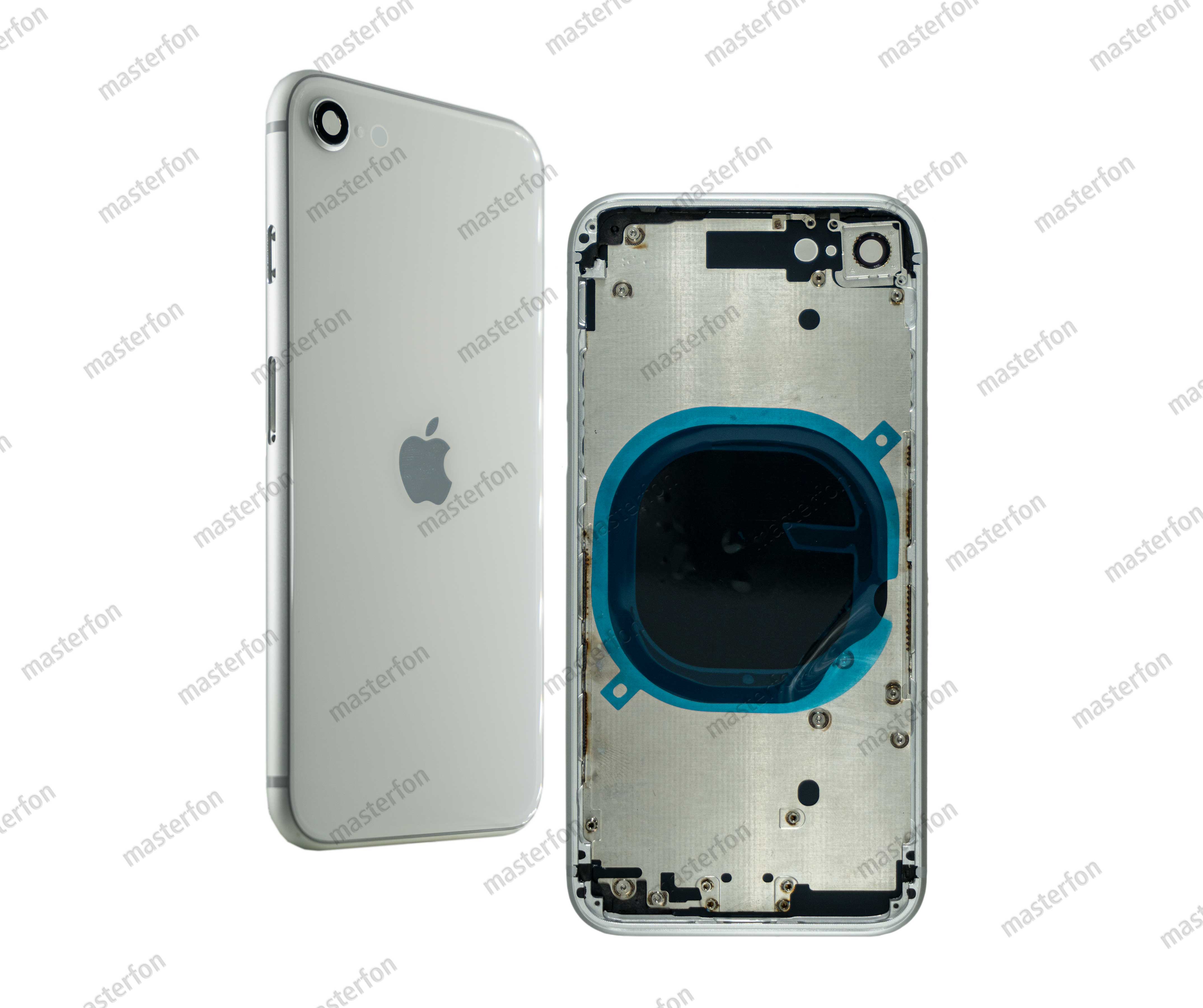 Корпус iPhone SE 2 (не в сборе) / AAA / белый