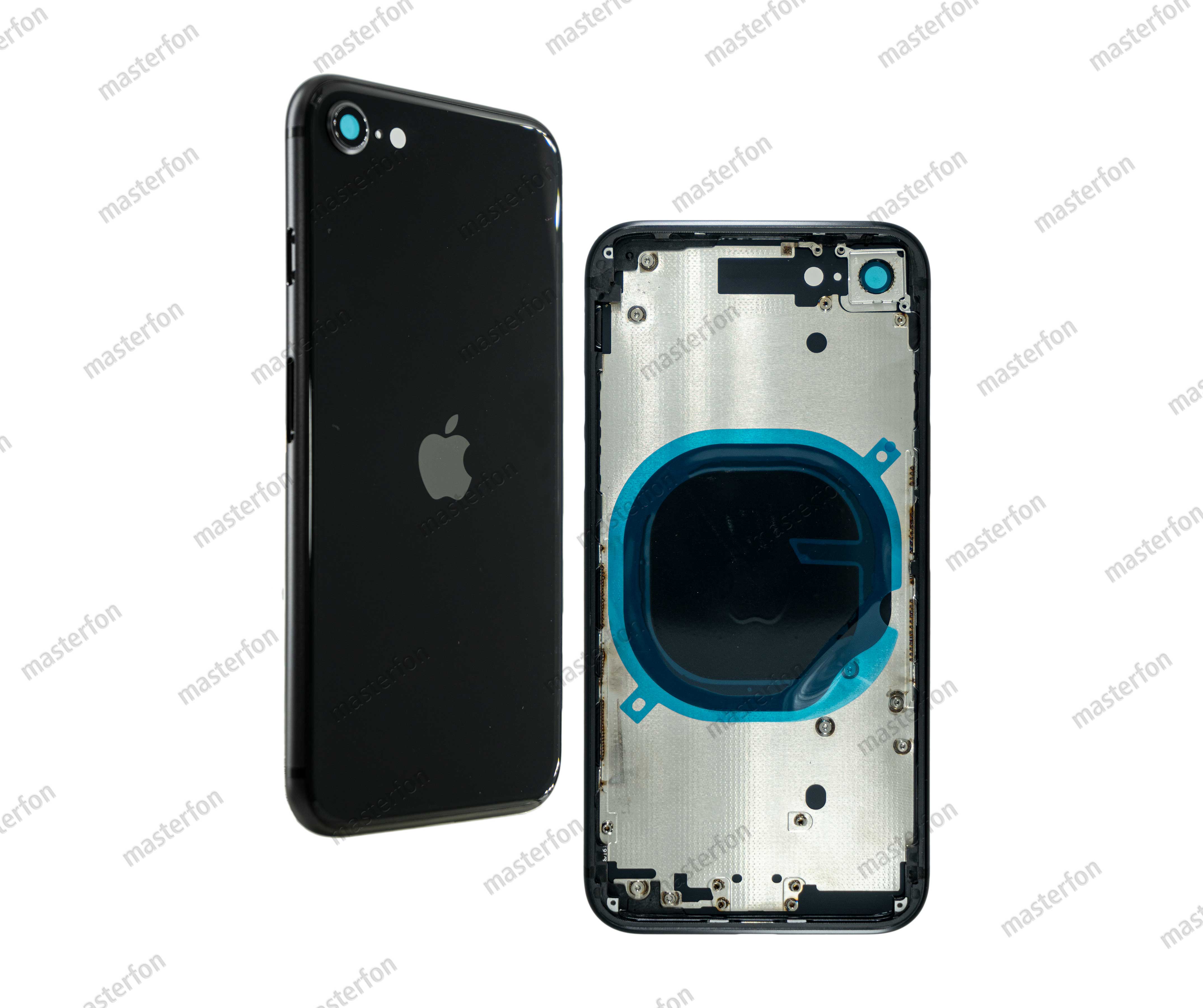 Корпус iPhone SE 2 (не в сборе) / AAA / черный