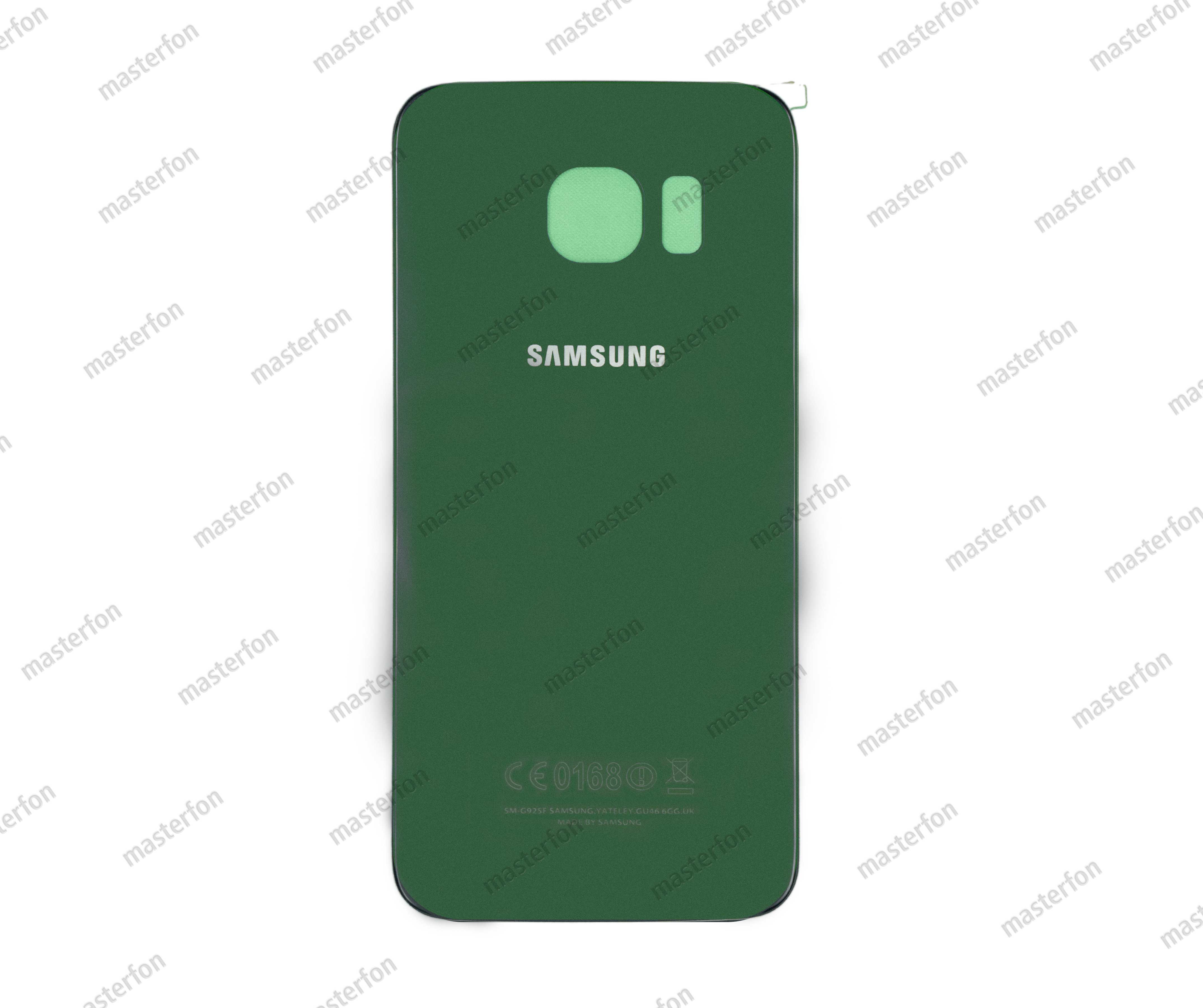 Задняя крышка Samsung S6 Edge SM-G925 зеленая