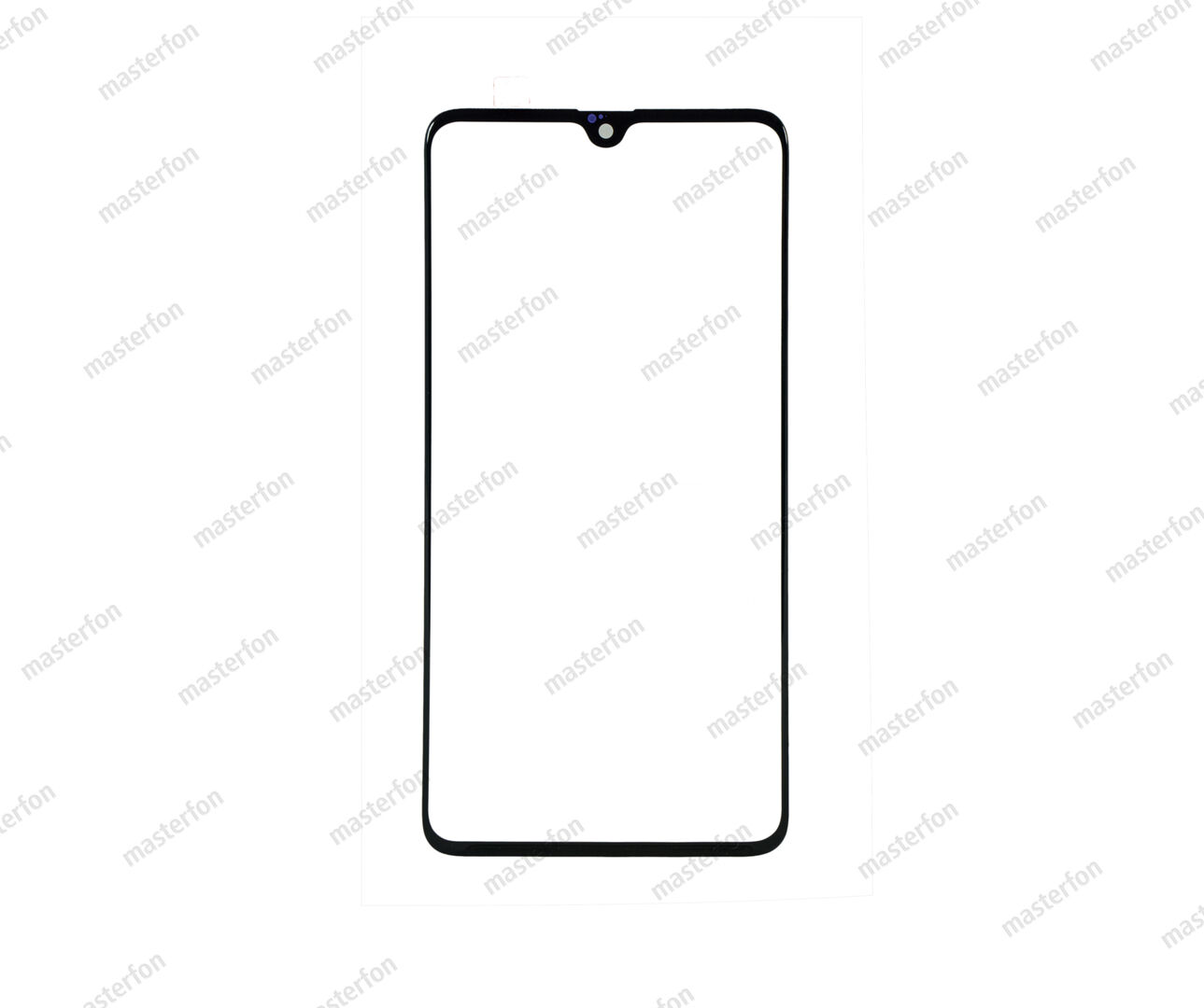 Стекло для переклейки Huawei Mate 20 черное