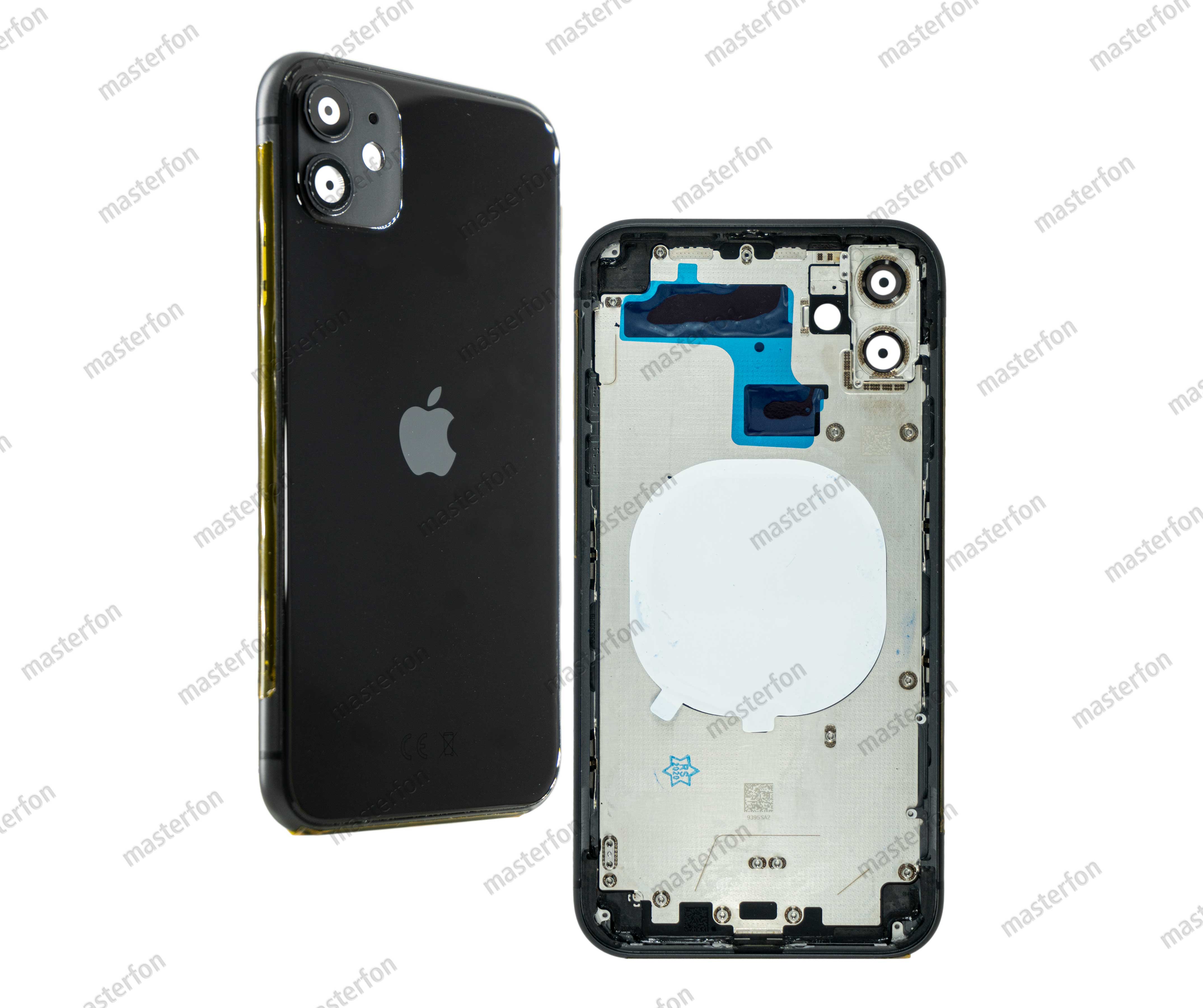 Корпус iPhone 11 (не в сборе) / AAA / черный