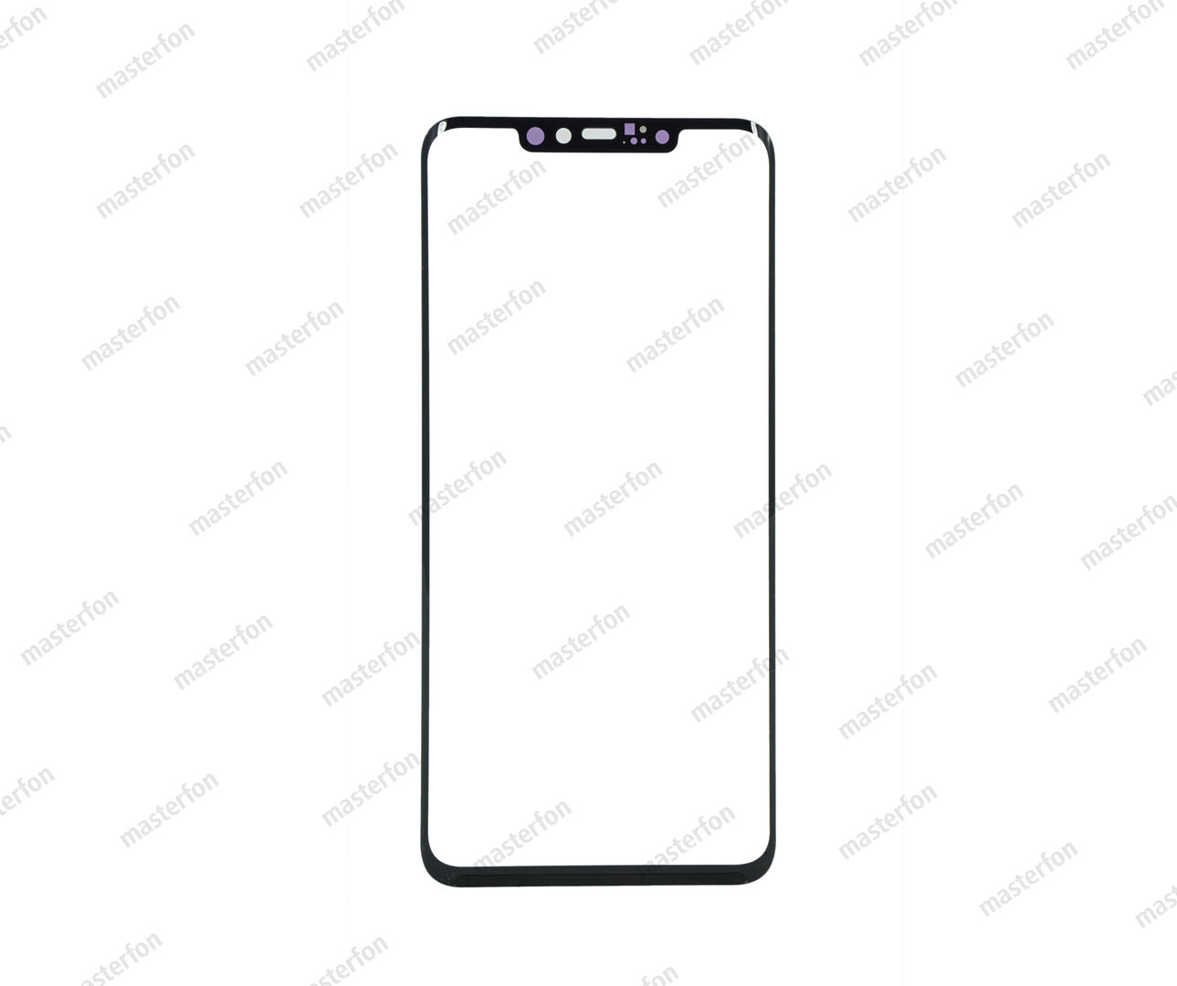 Стекло для переклейки Huawei Mate 20 Pro черное
