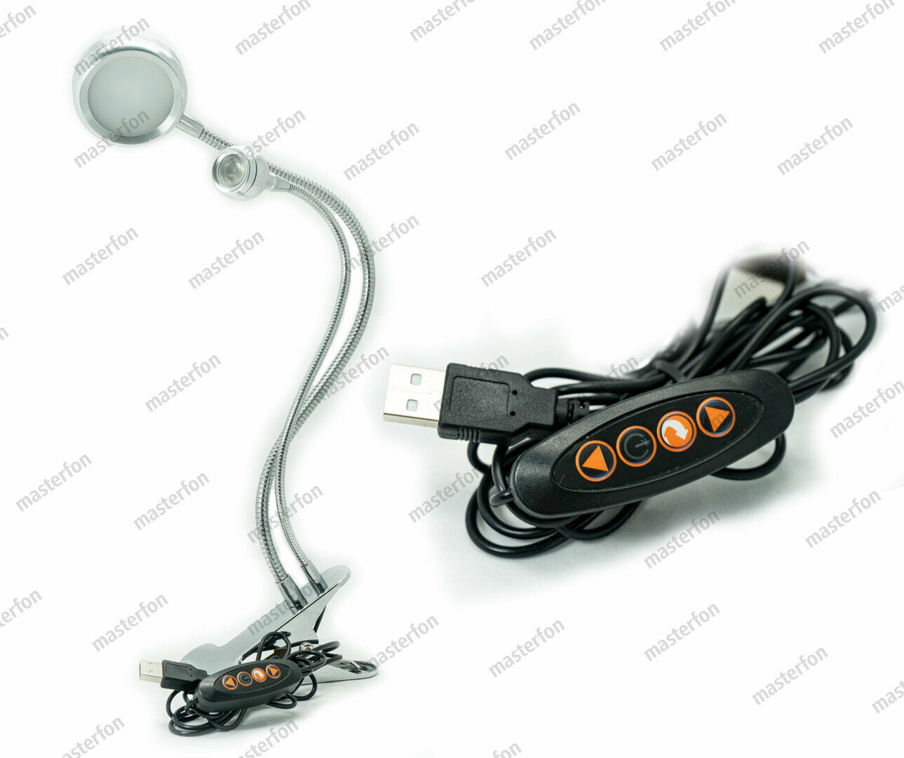 Лампа USB с зажимом