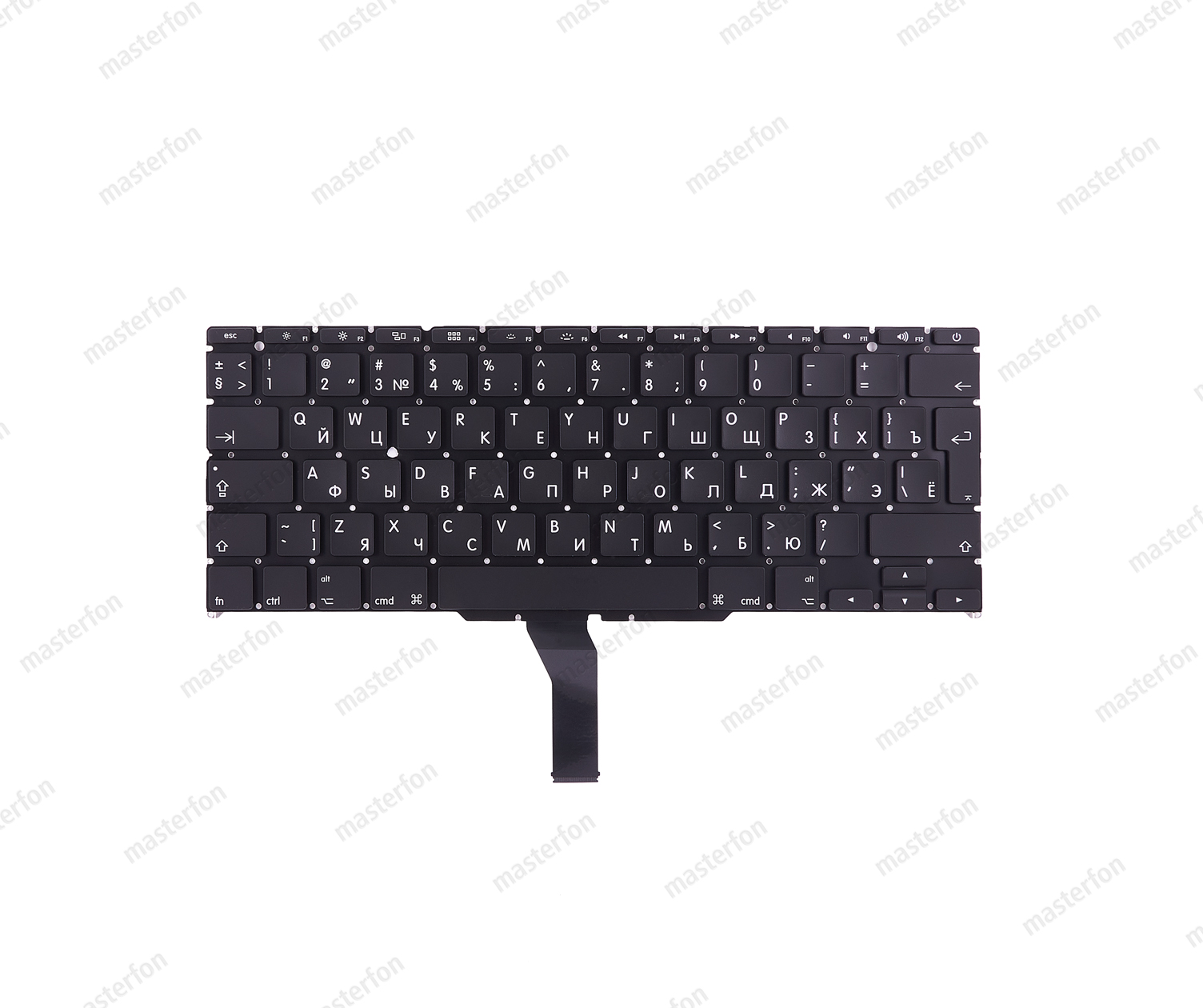 Клавиатура MacBook Air 11 A1370 A1465 Mid 2011 - Mid 2017 Г-образный Enter RUS РСТ / OEM оригинал